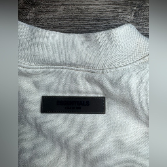 Essentials Cream Tank Top for Effortless Style - Picture 6 of 7